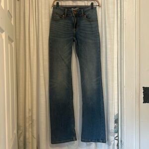 Wrangler riding jeans stretchy denim